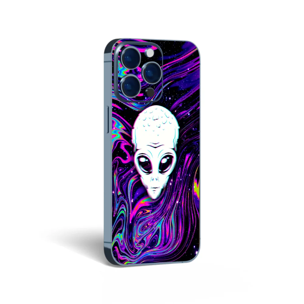 alien style iphone 13 skin