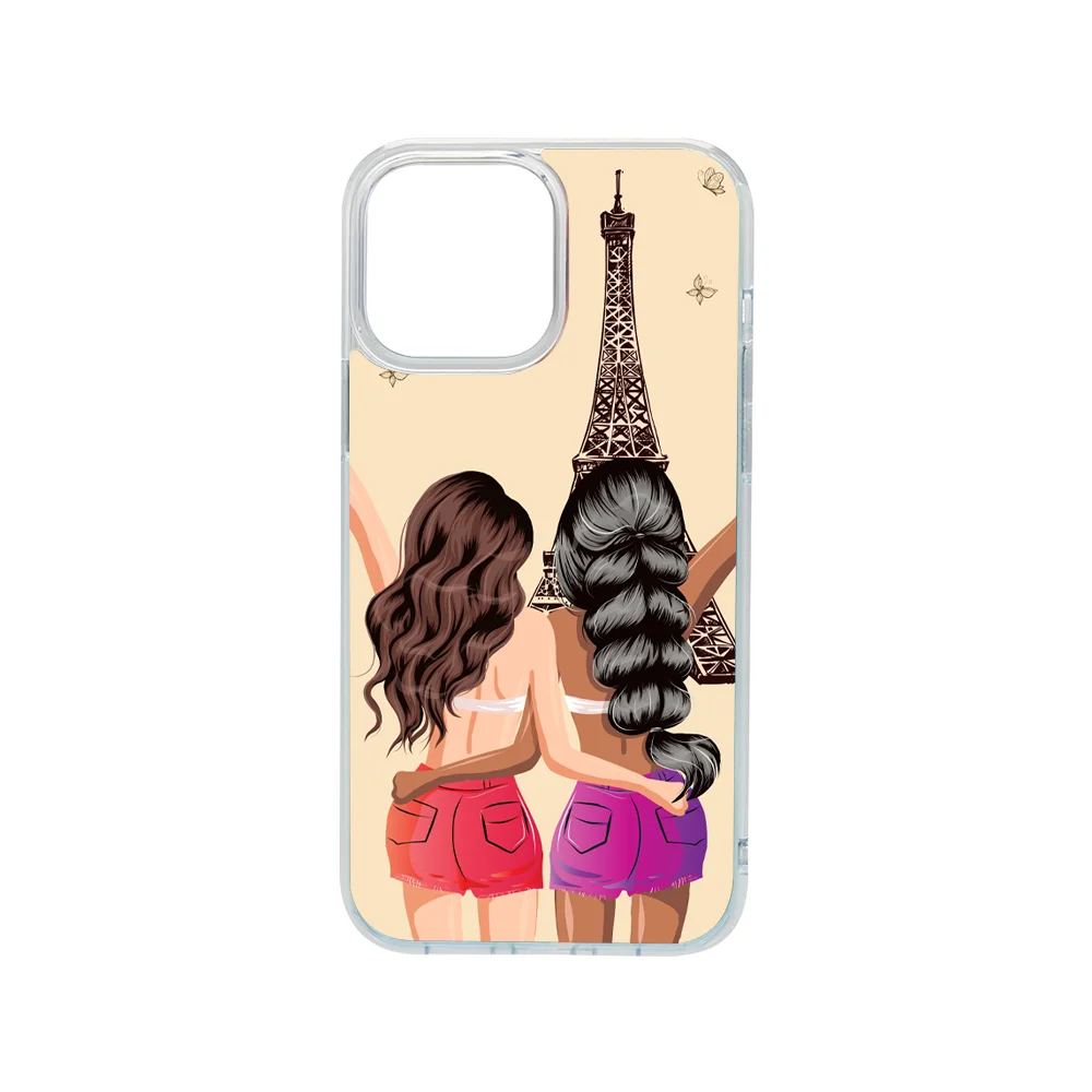 Best Friends in Paris iphone 13 case