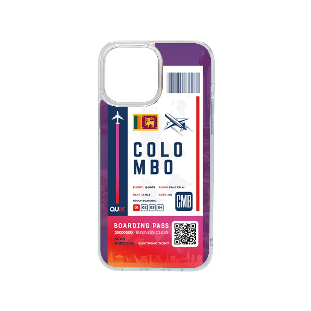 Colombo boarding pass cases for iphone 13