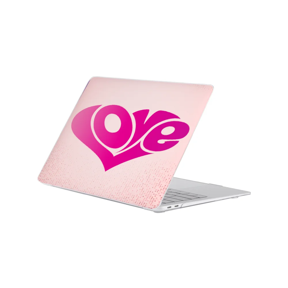 pink love laptop skins